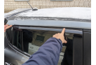 Дефлектори HAVOC накладні для Nissan Leaf (2010–2017)