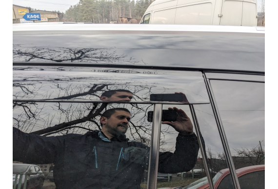 Дефлектори HAVOC накладні для Toyota Highlander 2019 -> 