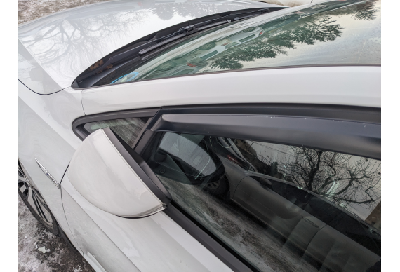 Дефлектори HAVOC накладні для Volkswagen Golf-7 2012-2018 HB