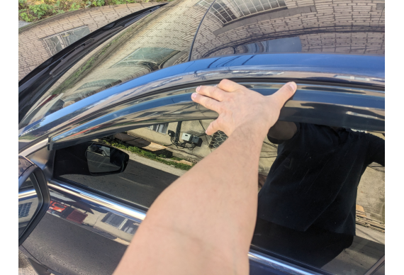 Дефлектори HAVOC накладні для Volkswagen Passat B7/8 2011-2018 USA 