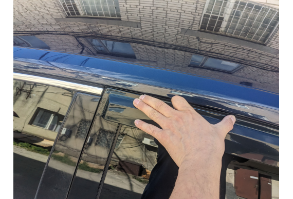 Дефлектори HAVOC накладні для Volkswagen Passat B7/8 2011-2018 USA 