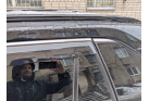 Дефлектори HAVOC накладні для Toyota Rav-4 2019 -> з Хромованим Молдингом