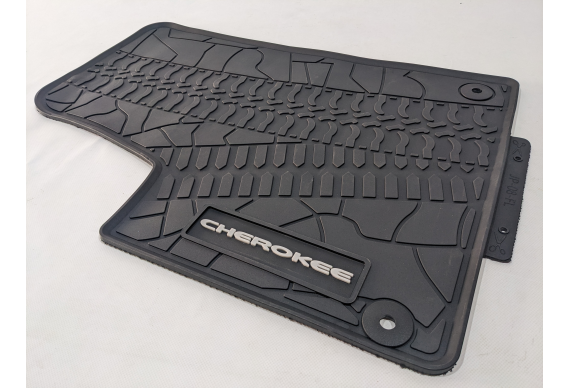Оригінальні килимки HAVOC гумові в салон для Jeep Cherokee 2014 -> 