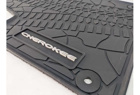 Оригінальні килимки HAVOC гумові в салон для Jeep Cherokee 2014 -> 