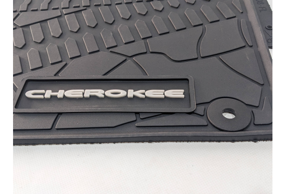 Оригінальні килимки HAVOC гумові в салон для Jeep Cherokee 2014 -> 