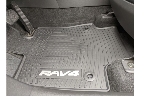 Оригінальні килимки HAVOC гумові в салон для Toyota Rav-4 2019 ->