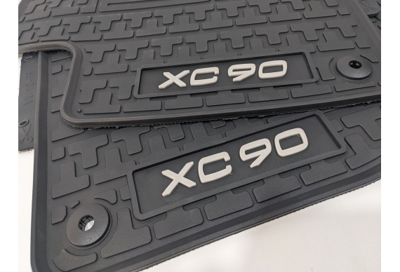 Оригінальні килимки HAVOC гумові в салон для Volvo XC90 2015 ->