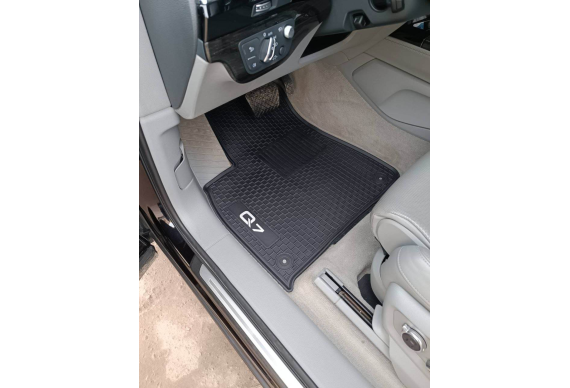 Оригінальні килимки HAVOC гумові в салон для Audi Q7 2015 ->