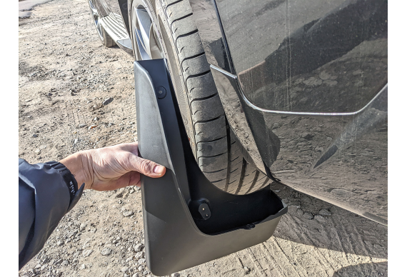 Бризковики для BMW X5 E70 2006-2014 (для авто з алюмінієвими порогами)