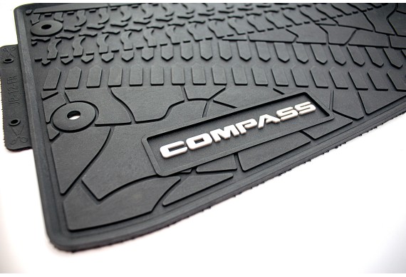 Jeep Compass 2016-2025 з LOGO та Кліпсами Оригінальні килимки HAVOC