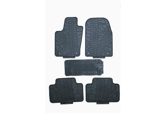 Jeep Grand Cherokee 2011-2021 Оригінальні килимки HAVOC гумові в салон повний комплект
