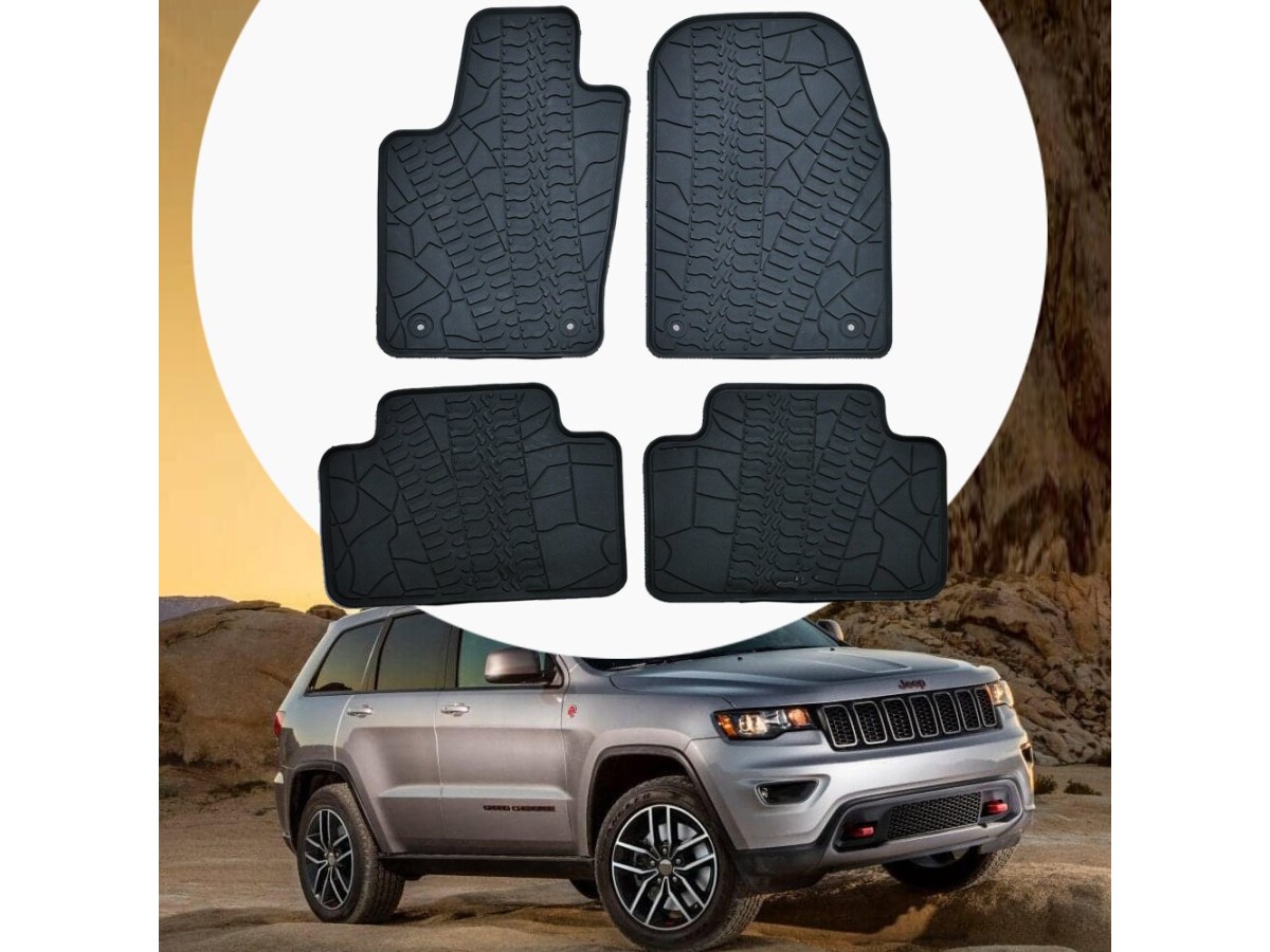 Jeep Grand Cherokee 2011-2021 Оригінальні килимки HAVOC гумові в салон повний комплект