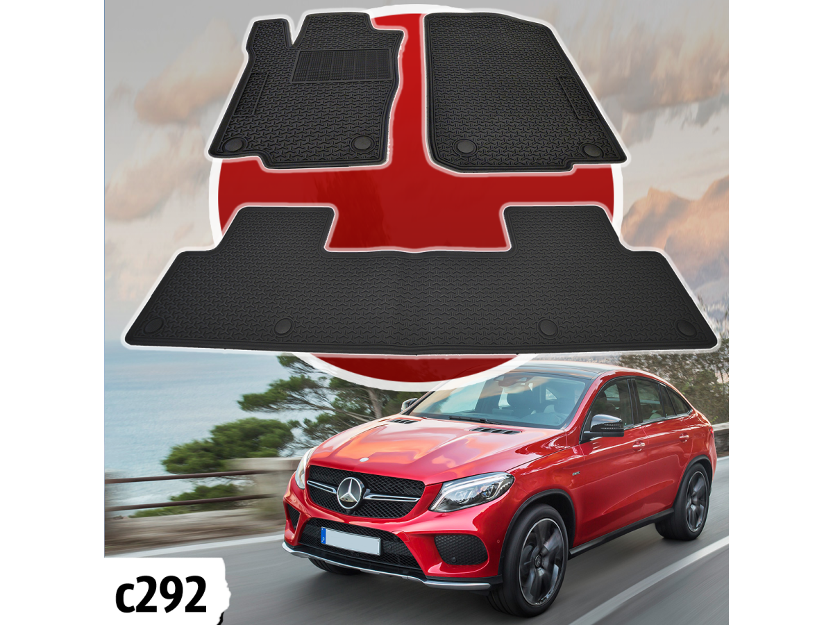 Mercedes GLE Coupe C292 2015-2019 Оригінальні килимки HAVOC гумові в салон