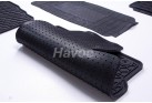 Mitsubishi Outlander c 2012 Оригінальні килимки HAVOC гумові в салон повний комплект