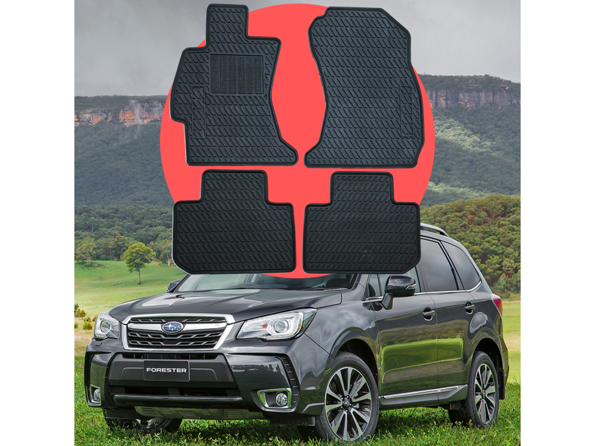 Subaru Forester 2013-2018 Оригінальні килимки HAVOC гумові в салон повний комплект
