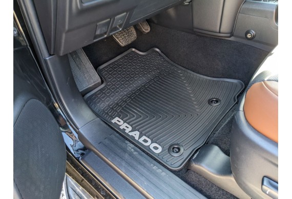 Toyota Land Cruiser PRADO 150 c 2017 2018 2019 2020 Оригінальні килимки HAVOC гумові в салон повний комплект