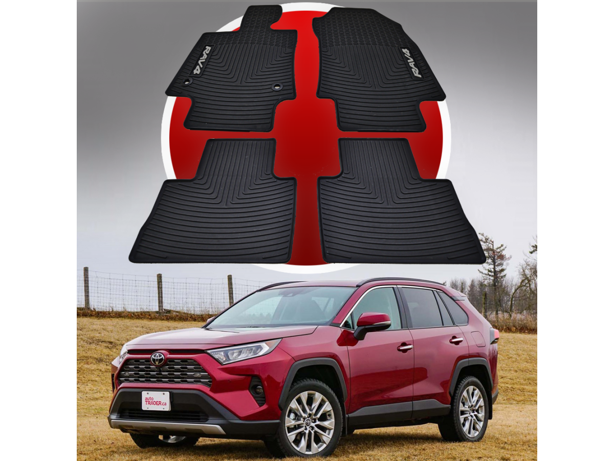 Toyota Rav4 Європа/USA 2019-2024 Оригінальні гумові килимки в салон HAVOC