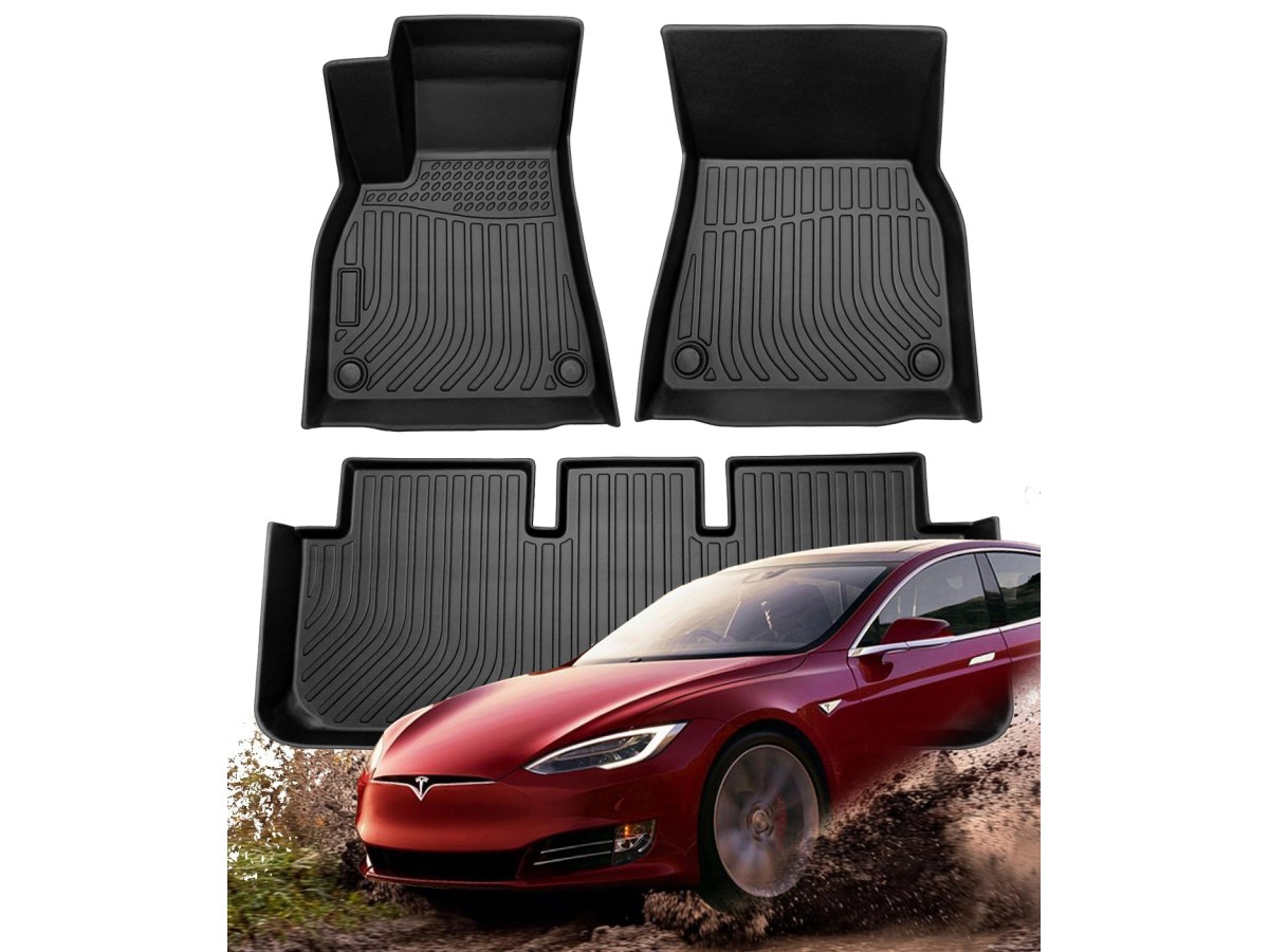 Килимки Tesla Model S 2021–2024 HAVOC Maximum Coverage
