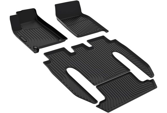 Килимки Tesla Model X 2022–2024 6 seater HAVOC Maximum Coverage
