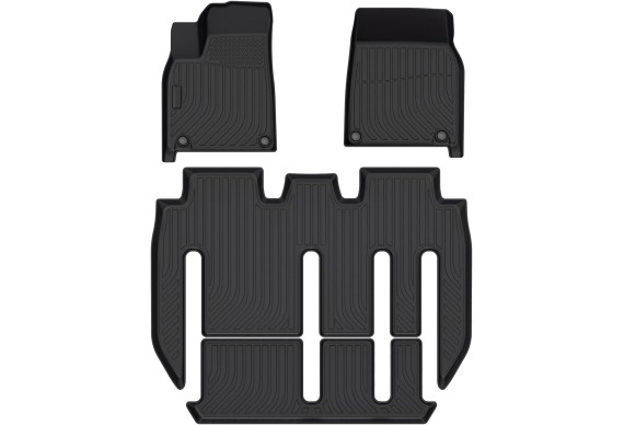 Килимки Tesla Model X 2022–2024 7 Seater HAVOC Maximum Coverage