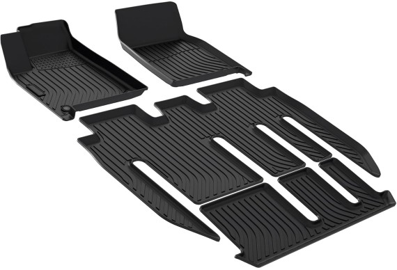 Килимки Tesla Model X 2022–2024 7 Seater HAVOC Maximum Coverage