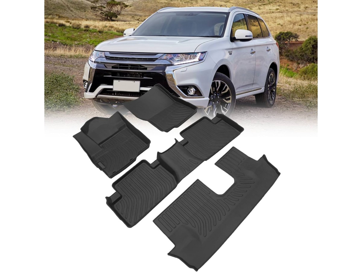 Килимки Mitsubishi Outlander 7 місць 2012–2021 HAVOC Maximum Coverage