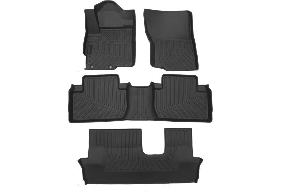 Килимки Mitsubishi Outlander 7 місць 2012–2021 HAVOC Maximum Coverage
