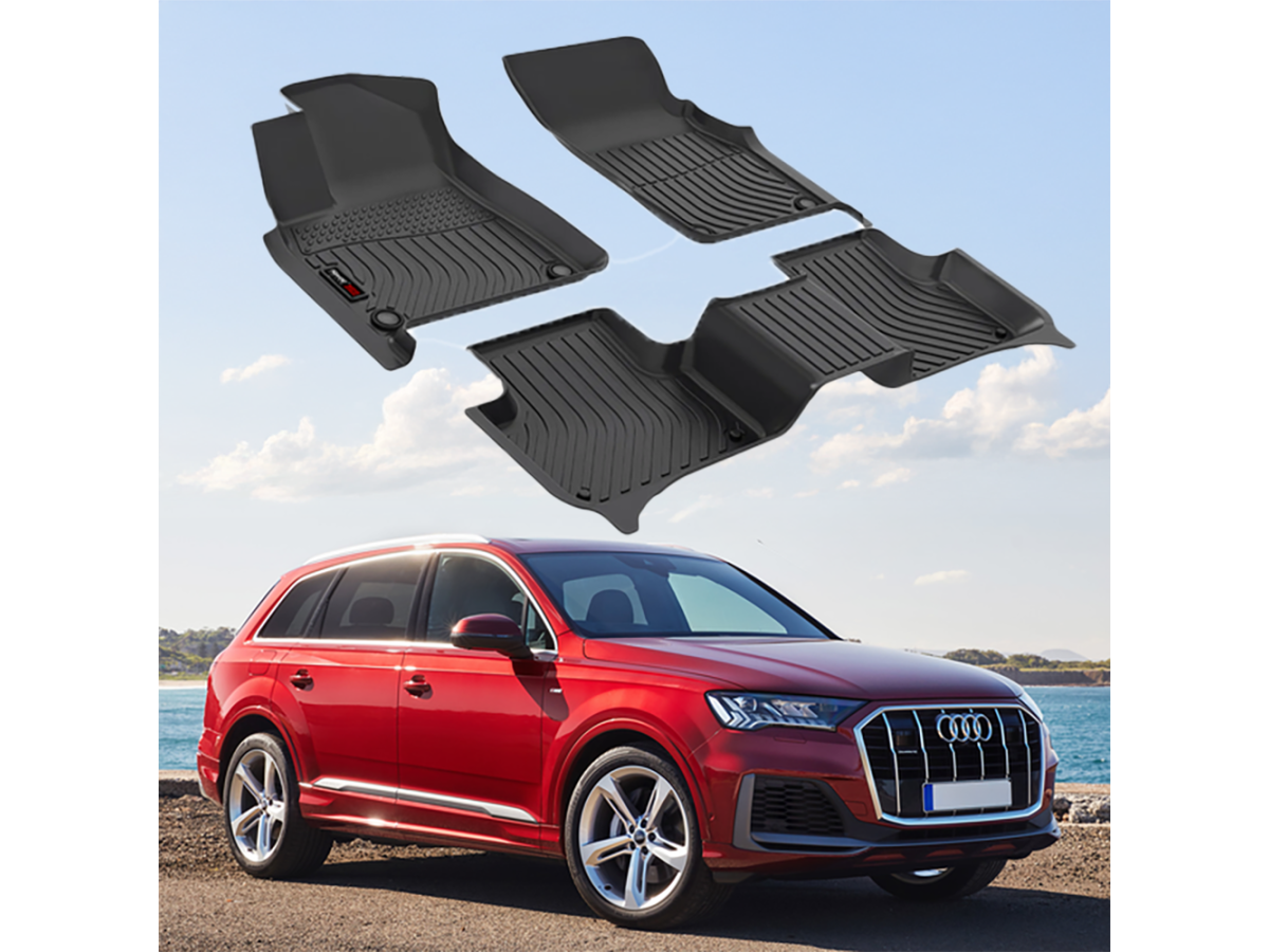 Килимки Audi Q7 2015–2025 2 ряди HAVOC Maximum Coverage