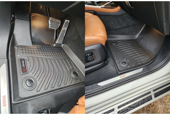 Килимки BMW X7 G07 6-Passenger 2019–2025 HAVOC Maximum Coverage