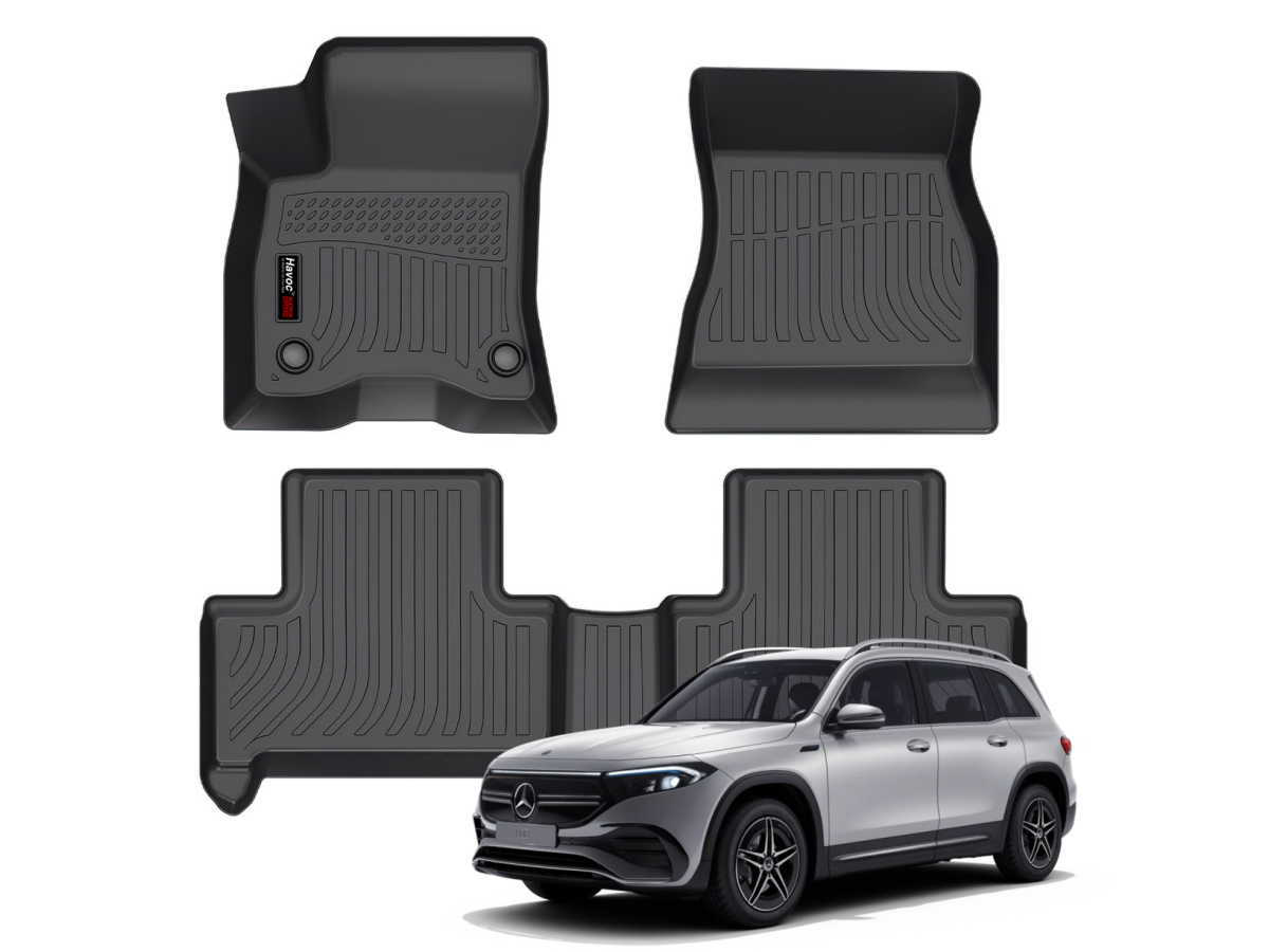 Килимки Mercedes EQB SUV X243 250+/300/350 2022–2026 HAVOC Maximum Coverage