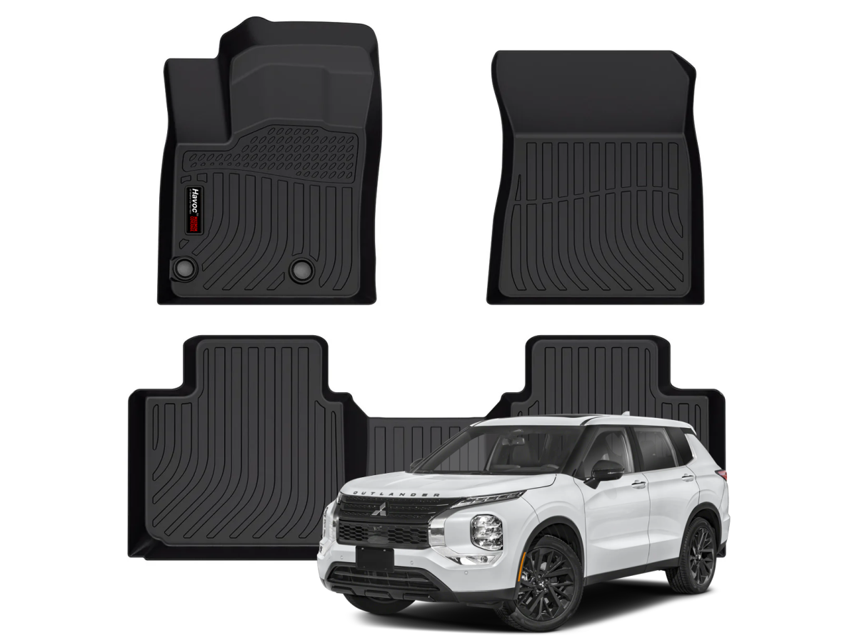 Килимки Mitsubishi Outlander Front 2-Row 2022–2024 HAVOC Maximum Coverage