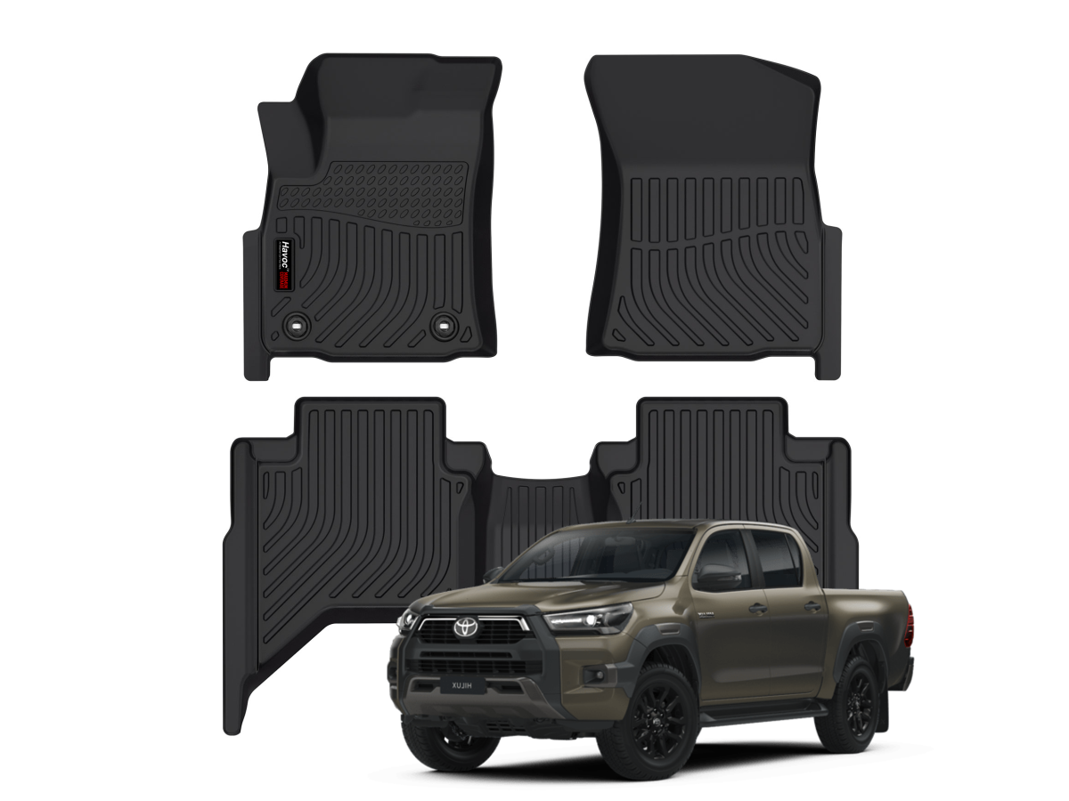 Килимки Toyota Hilux Revo 2015–2025 HAVOC Maximum Coverage