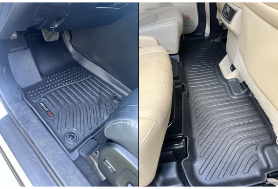 Килимки Toyota Highlander 2 ROW 2014–2019 HAVOC Maximum Coverage