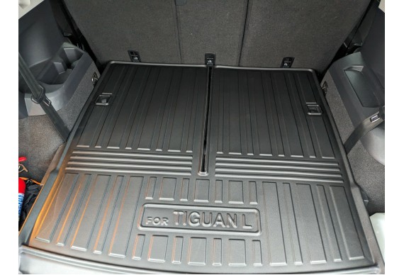 Килимок HAVOC 3D у багажник Volkswagen Tiguan Allspace I (BW) 2017–2024, 7 місць